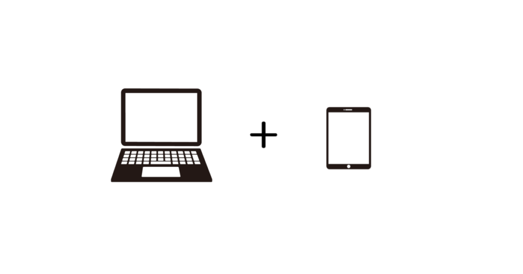MacとiPadの連携イメージ